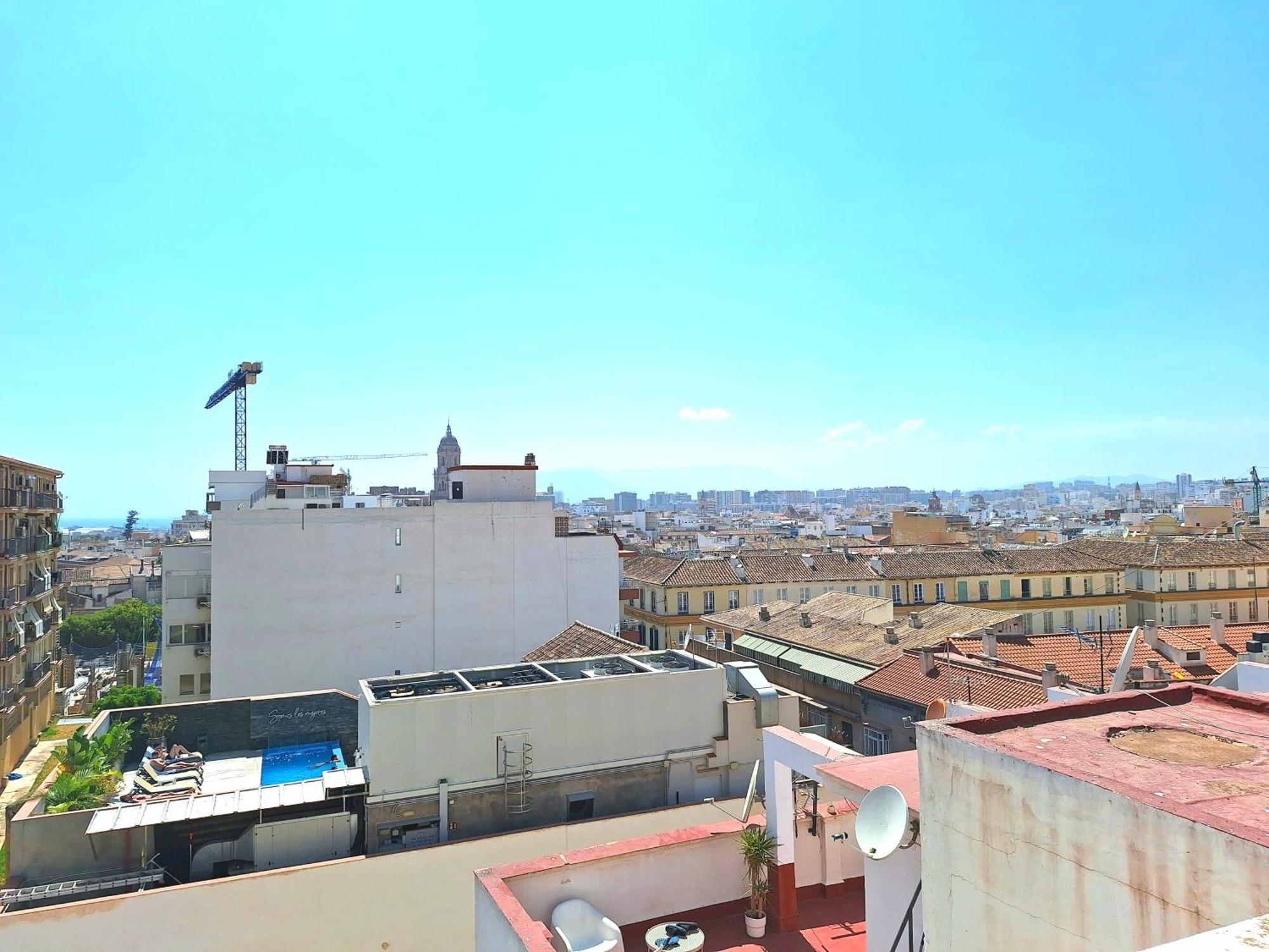 Malaga Centre Rooftop Terrace With Panoramic Views Kültér fotó